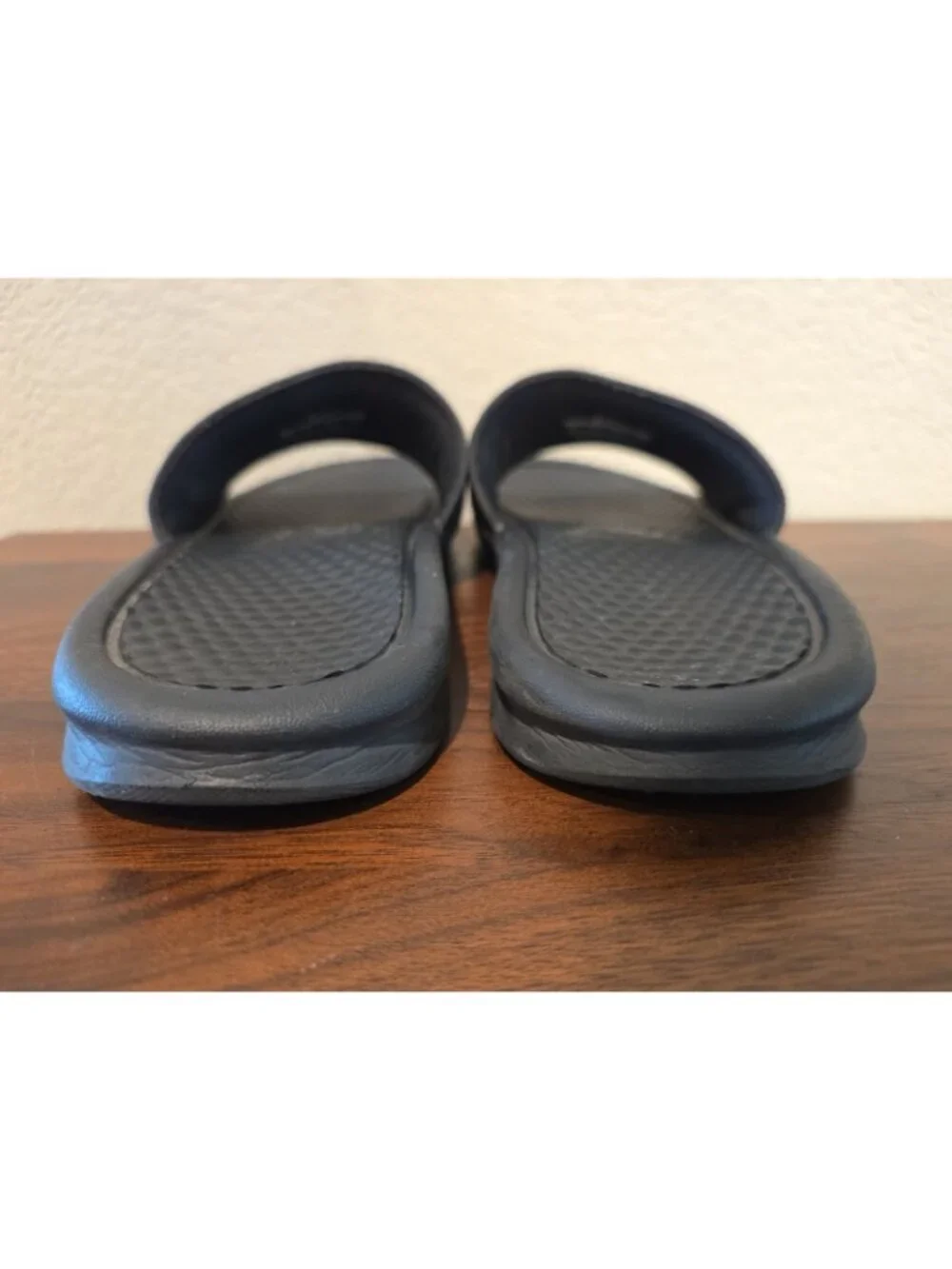 Nike Stussy x Benassi Off Noir Men's Slide Sandals Black US 9